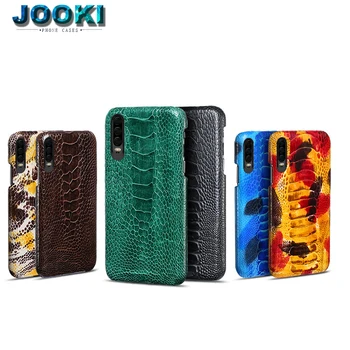 

JOOKI Genuine Flip Stand Cover For Huawei P30 Leather case crocodile Protective Cases For Huawei P30pro P30 Pro case Cover