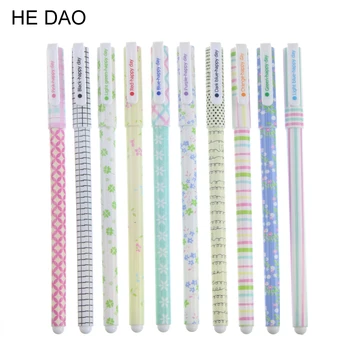 

10 Pcs/lot New Cute Colorful Cartoon Gel Pen Set Kawaii Korean Stationery Creative Gift School Supplies Colored Gel Pens