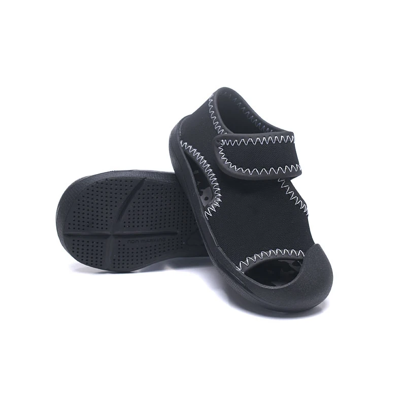 Original Brand Kids Summer Casual Sandals Hook and Loop Boys Girls Beach Sandals High Quality Children Sandals with Box