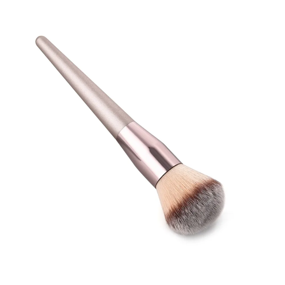 

1Pc Big Bronzer Brush Professional Fiber Hair Face Contour Blush Foundation Powder Blending Makeup Brush Beauty Cosmetic Tool