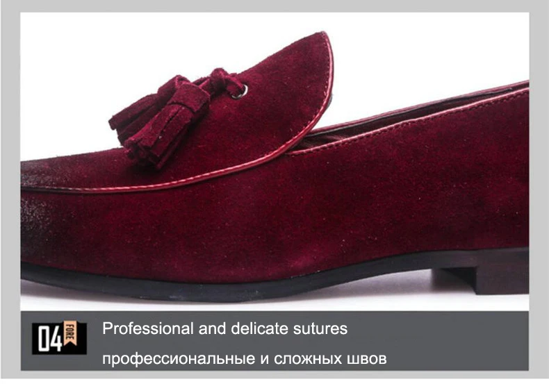 Men's Casual Shoes Mens Shoes Casual Cow Suede Leather Mens Shoes Casual Slip On Suede Men Loafers Suede Shoes Plus Size 47 48 (8)