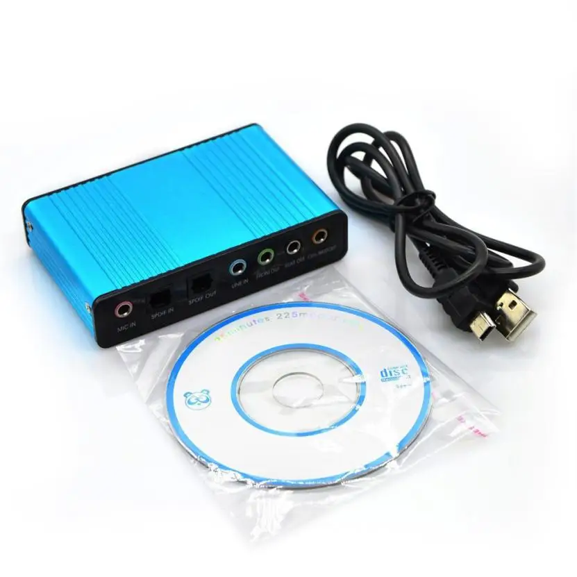 HIPERDEAL USB Внешний 6 SPDIF оптическая звуковая карта аудио для нетбук ноутбук PC 18Jul18 F