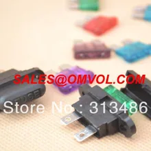 Средний автомобильный держатель предохранителя с Средний автоматический предохранитель 1A 2A 3A 5A 7.5A 10A 15A 20A 25A 30A 35A 40A