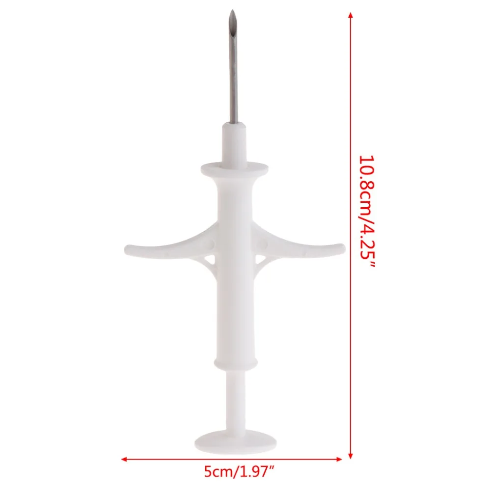Pet ID шприц с микрочипом 1,4x8 мм ISO11784/5 FDX-B HDX бирки для животных инжектор IP67