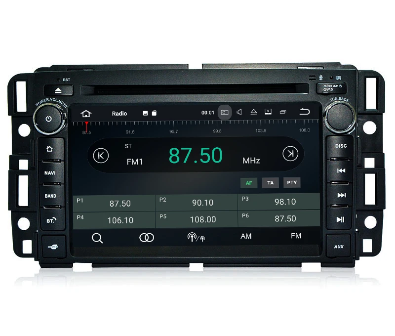Discount Car Android 8.0 DVD GPS Player For GMC Yukon Savana Acadia Chevrolet Express Traverse Octa 8 Core 4G RAM 32G ROM Radio Map Wifi 15
