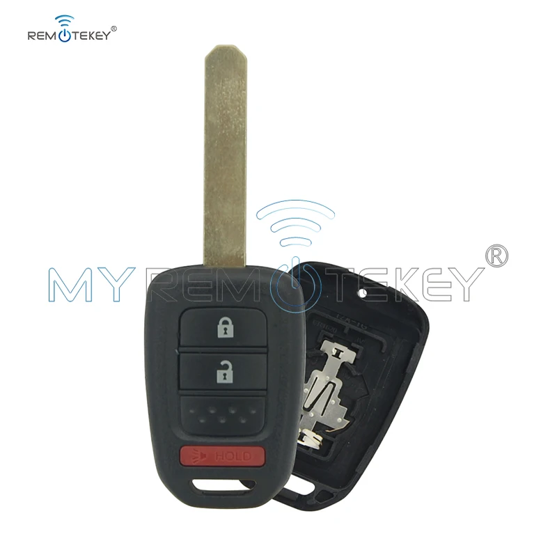 Remtekey MLBHLIK6-1T корпус дистанционного ключа 2 кнопки с тревогой для Honda Accord Civic CRV 2013