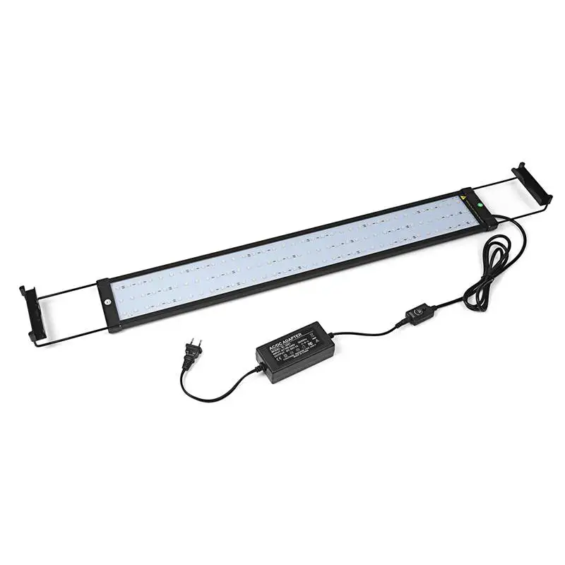 

72cm RGB Aquarium Fish Tank Light 5050 SMD 108 LED 18W Multi Color LED Plant Light Bar With Remote Control 110-240V US/EU Plug