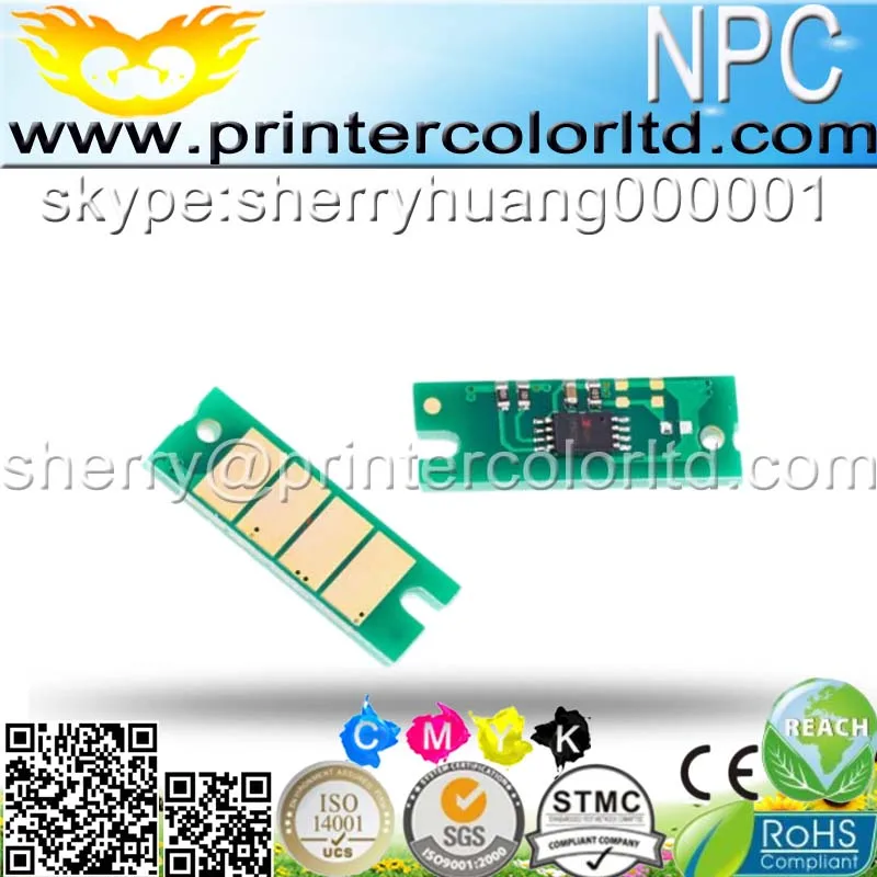 2 x Toner Chip For Ricoh Aficio SP100e SP100SFe SP100SUe SP100 SP112SU SP112SF