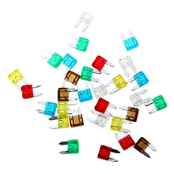 

30 Mini fuse plug set for Car Moto Automovil