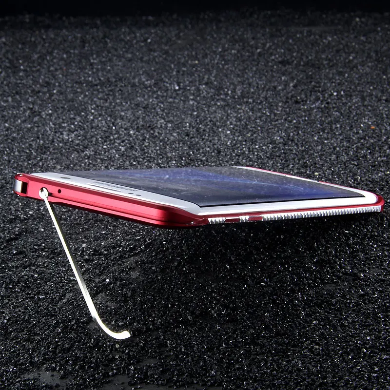 

Original iMatch Diamond Shape Slim Aluminum Metal Bumper Case For Samsung Galaxy S7/ S7 Edge Luxury Kickstand Bumper Case Cover