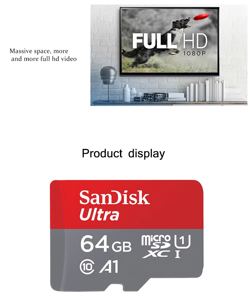 100% Оригинальные карта памяти SanDisk 8 GB 16 GB 32 GB micro sd card 64 GB 128 GB 200 GB tarjeta microsd 32 GB 256 GB 400 GB Мини карта памяти TF