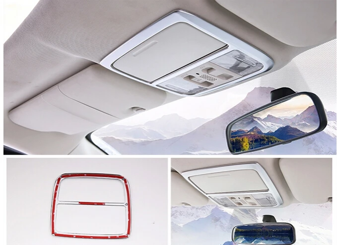 1pcs font b car b font front reading light lamp cover trim For Honda CRV 2012