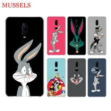 Bugs Bunny Cartoon Phone Back Case for OnePlus 7 Pro 6 6T 5 5T 3 3T 7Pro Art Gift Patterned Customized Cover Coque Capa