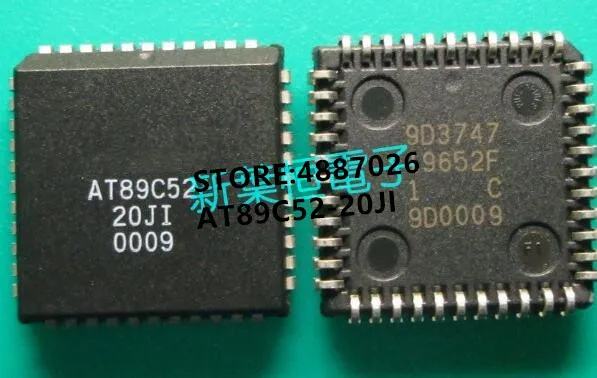 100% новый и оригинальный AT89C52-20JI AT89C5220JI |