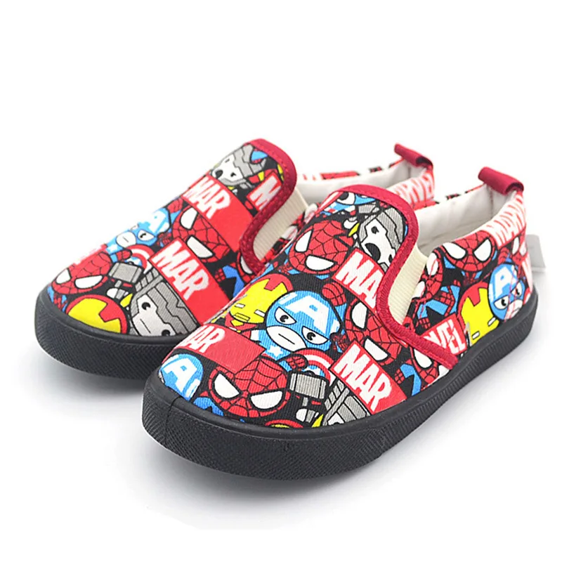 kids canvas slip ons