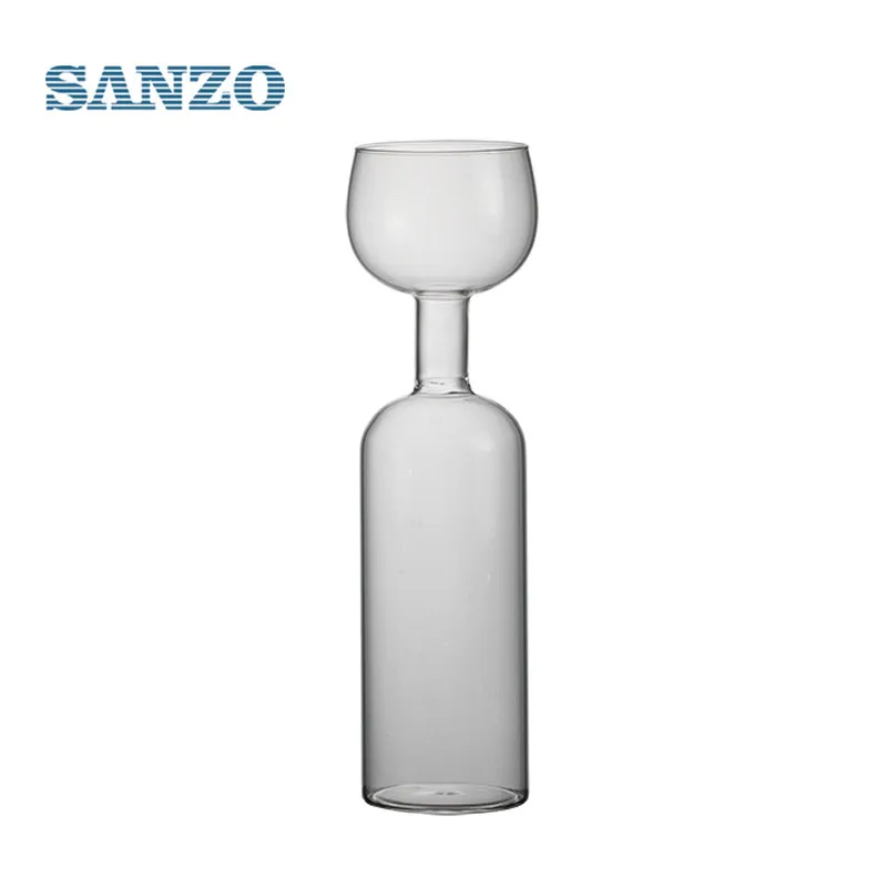 wine glass bottle
