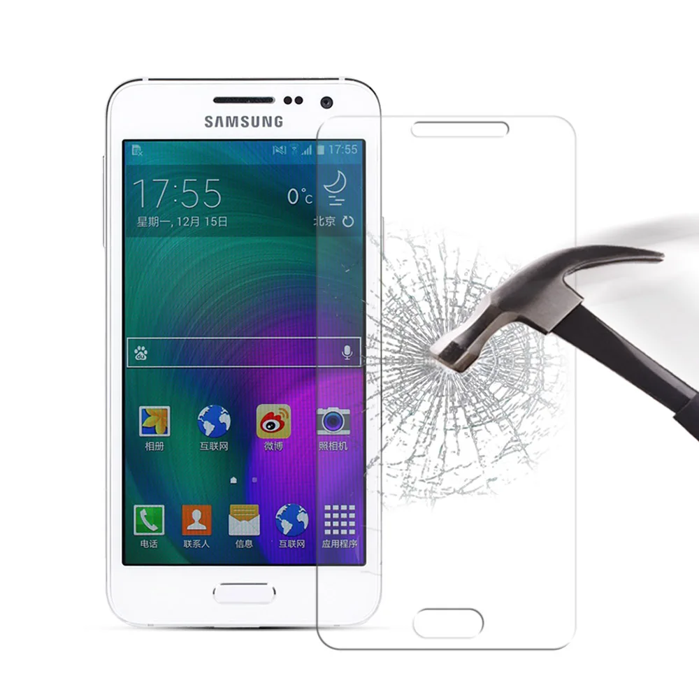 Закаленное стекло для Samsung Galaxy A3 2015 A300 A300F Защитная пленка экрана телефона