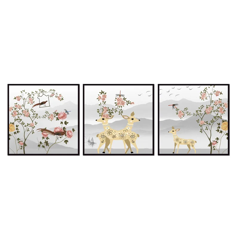 

Factory wholesale (No Framed) Modern abstract art Canvas Print On Canvas Printing Wall Pictures 12YM-A-561