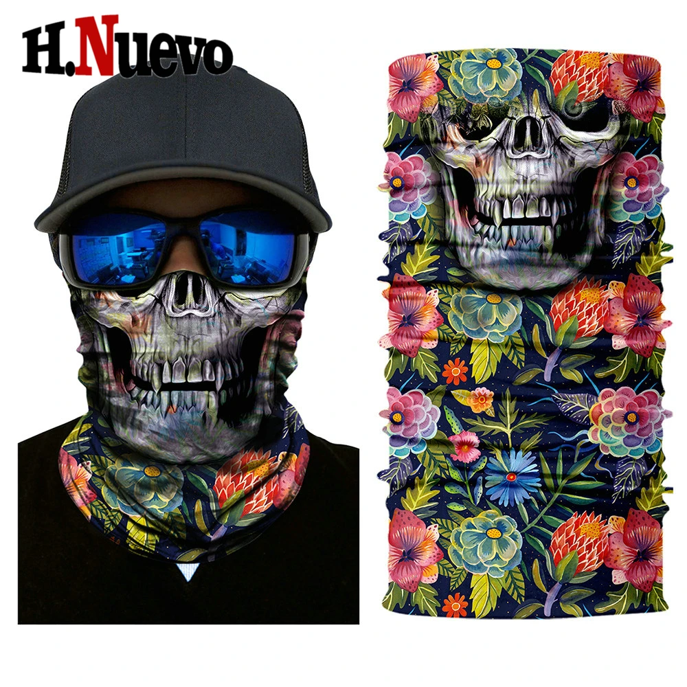 PL180230 for motorcycle skull face mask balaclava winter biker masque bandana
