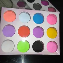 12 видов цветов/лот* акриловая пудра для ногтей УФ-гель Дизайн 3D Советы для украшения маникюра ногтей