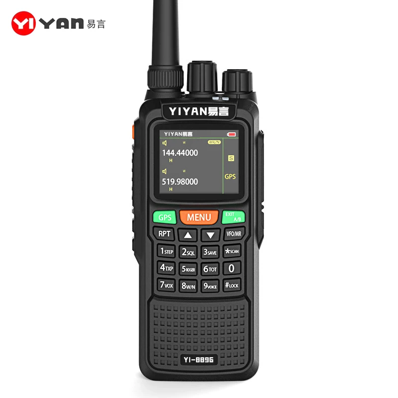 YI-889G gps Радио 134-174/400-520 МГц рация для охоты Беспроводная связь домофон