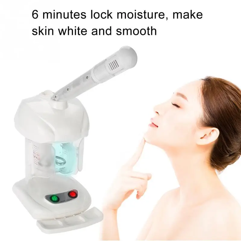 

2 IN 1 Hair Facial Steamer Thermal Spray SPA Moisturizer Ions Mister Humidifier Face Skin Care Tools US EU UK Plug