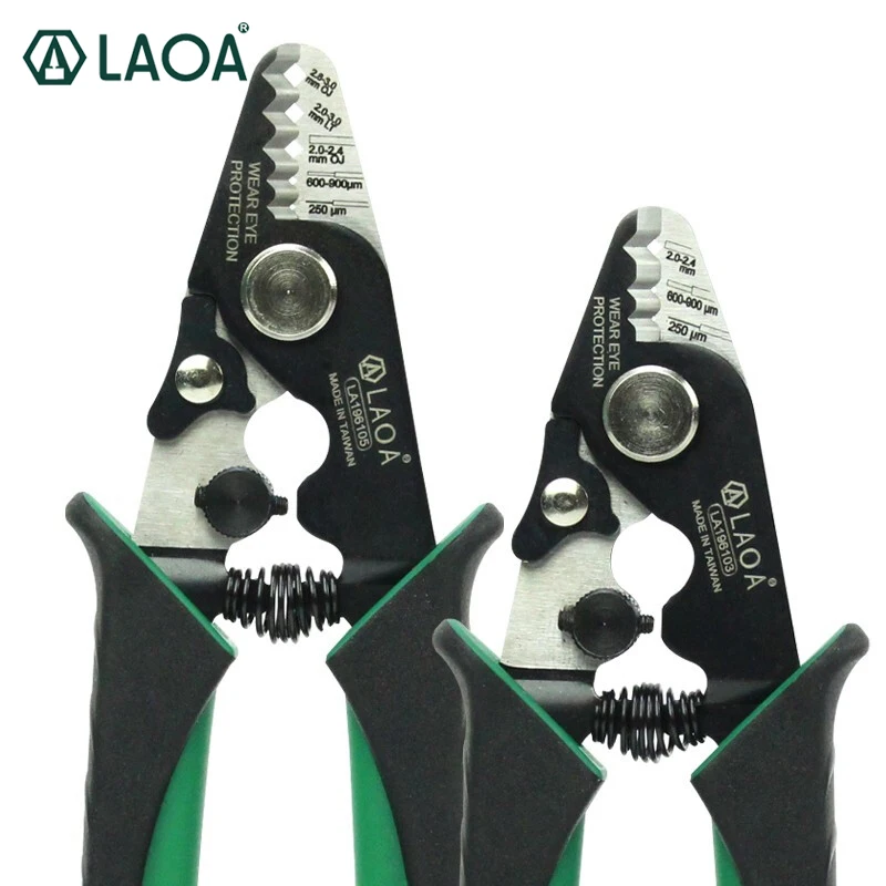 

LAOA 3/5-Part Form Fiber Wire Stripper Professional S45C alloy steel Optical Stripping Multitool