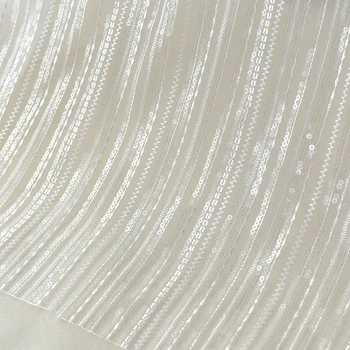 

Sequin embroidery lace fabric,wedding dress sequin fabric, clothing dress decoration material,patchwork cloth,130cmX50cm/pcs
