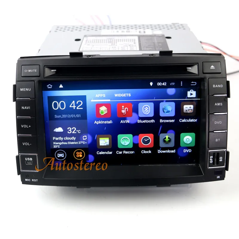 Octa 9-ти жильная Android автомобильный CD-плеер dvd-плеер gps навигации для KIA SORENTO 2010 2011 2012 Satnavi Autostereo Радио Блок Автомобильный мультимедийный