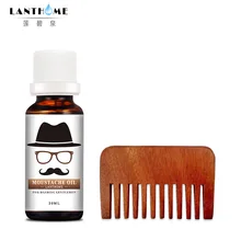 2 шт./компл. масло для бороды натуральный для мужчин увлажняющий разглаживающий мягкий уход для мужчин кондиционер смягчитель с расческой