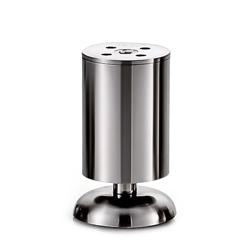 

4pcs 2Type to choose Stainless Steel Metal Furniture Legs Kitchen Adjustable Feet Round Table Cabinet Metal Foot Sofa Bed Feet
