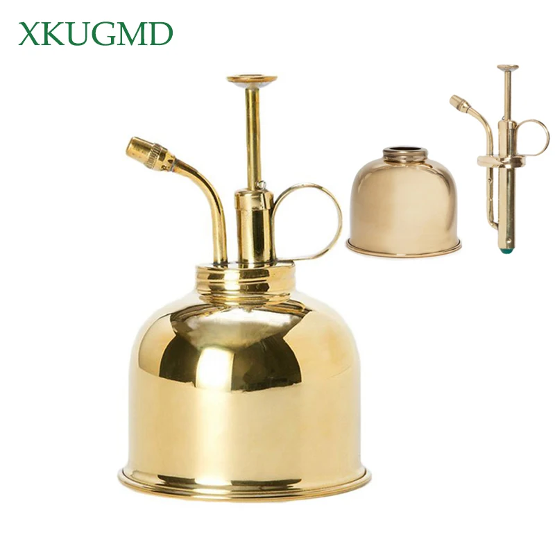 Nordic Vintage Brass Watering Bottle Succulent Plants Golden Silver Rose Gold Spray Bottle