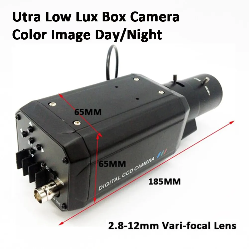 

Sony CCD 700TVL 2.8-12mm Vafi-focal lens Super Low light Box OSD Camera Color iamge Day/Night Analog CCTV Camera Built-in SSNR