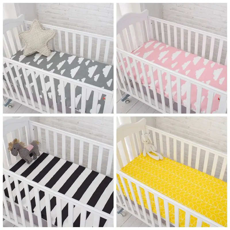 Muslinlife Cotton Baby Fitted Sheet Cartoon Crib Mattress Protector,baby bed sheet for crib size(130*70/120*60/120*65cm) Muslinlife Cotton Baby Fitted Sheet Cartoon Crib Mattress Protector,baby bed sheet for crib size(130*70/120*60/120*65cm)