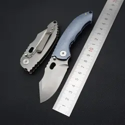 Новый складной нож Сталкер D2 лезвие titanium ручка шарикоподшипник кемпинга Охота карман нож выживания Открытый тактические EDC инструменты