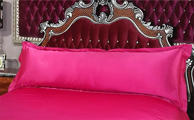 rose red luxury silk pillowcase twin queen king size pillowcases queen size pillow cases