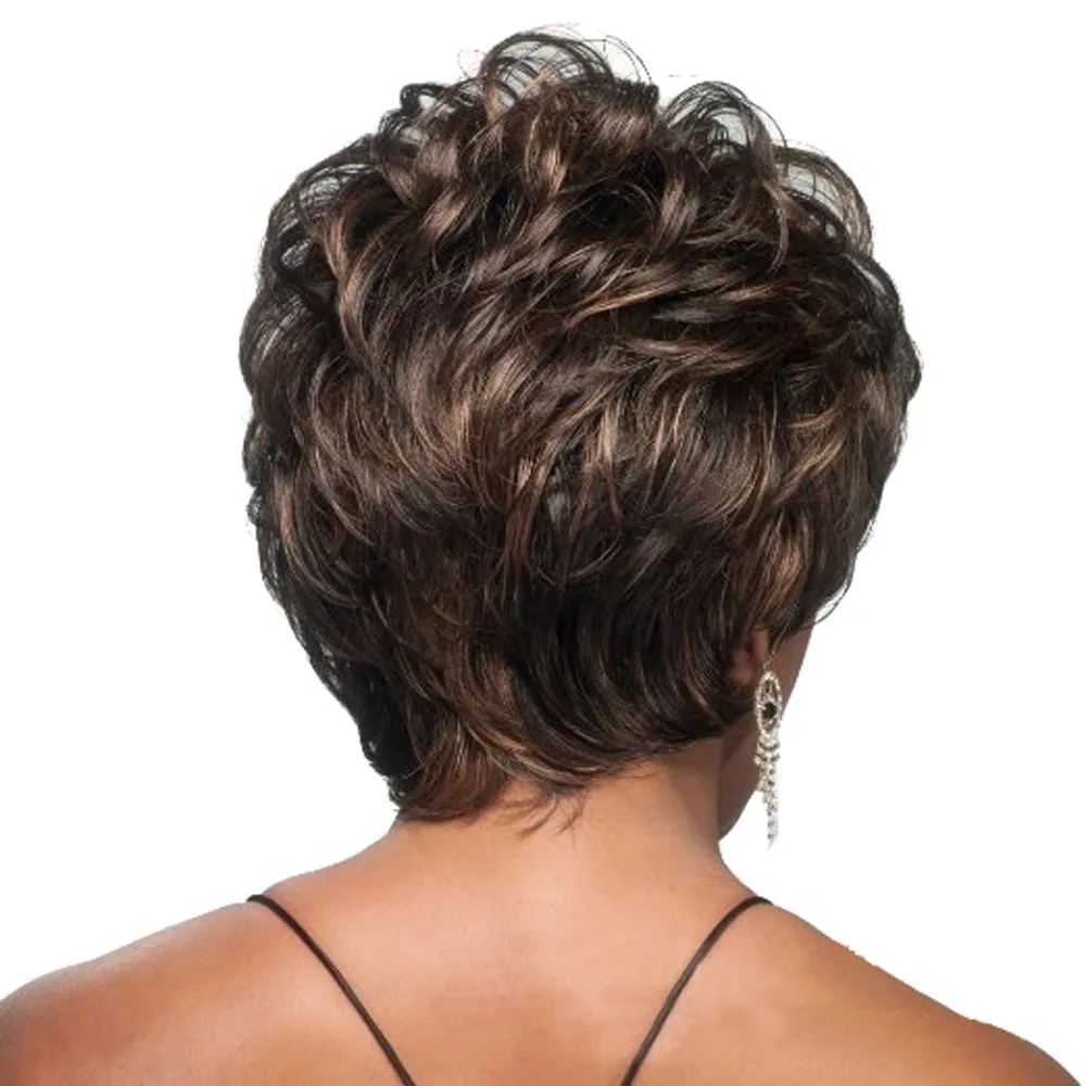 

Hair Care Wig Stands 2018 Hot Synthetic Short Sexy Full Wig Straight Styling Cool Wig Adjustable Straps Women's Fashion Nov15