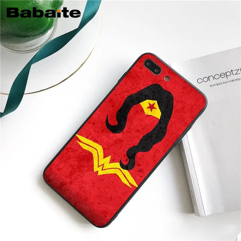 Babaite Wonder Woman Superman Justice League DC Comics Black Phone Case for iPhone 8 7 6 6S Plus X XS MAX 5 5S SE XR 10 Cases Babaite Wonder Woman Superman Justice League DC Comics Black Phone Case for iPhone 8 7 6 6S Plus X XS MAX 5 5S SE XR 10 Cases