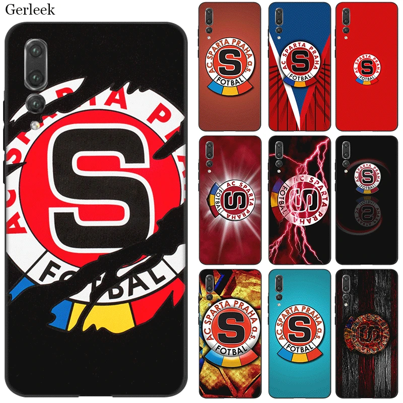 

Desxz Silicone Cell Phone Case Painting Sparta Prague Football Logo For Huawei Honor 7A 7C 7X 8 8X 8C 9 Note 10 Lite Cover