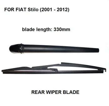 

FOR FIAT STILO REAR WINDSHIELD WINDSCREEN WIPER ARM & BLADE NEW SET 2001-2012