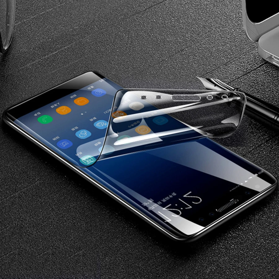 Для Google Pixel 2 XL 3D изогнутая мягкая ТПУ полное покрытие протектор переднего экрана