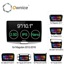 Ownice 10 1 9 Android 6 0 Octa 8 Core For VW Magotan POLO PASSAT Golf