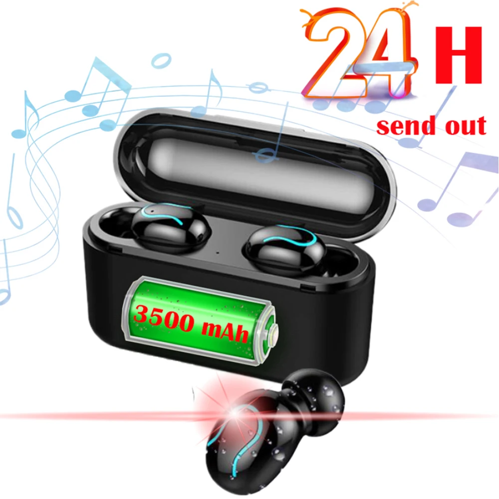

wireless Bluetooth headset q32s updated version Earbuds Cordless headset TWS sport Bluetooth 5.0 stereo headset with a gift