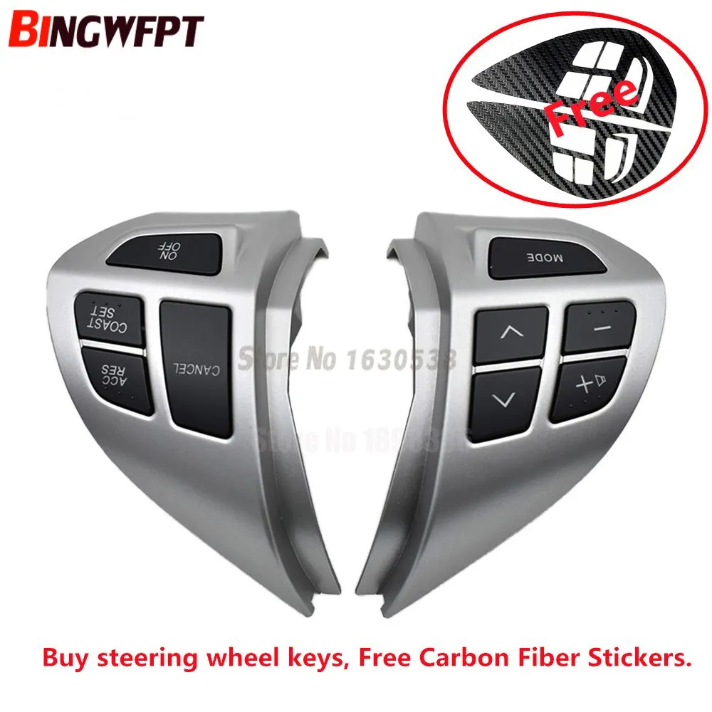 

Steering Wheel Switch Audio Radio Control with free Sticker for Mitsubishi Lancer EX 10 Lancer X Outlander ASX Colt Pajero Sport