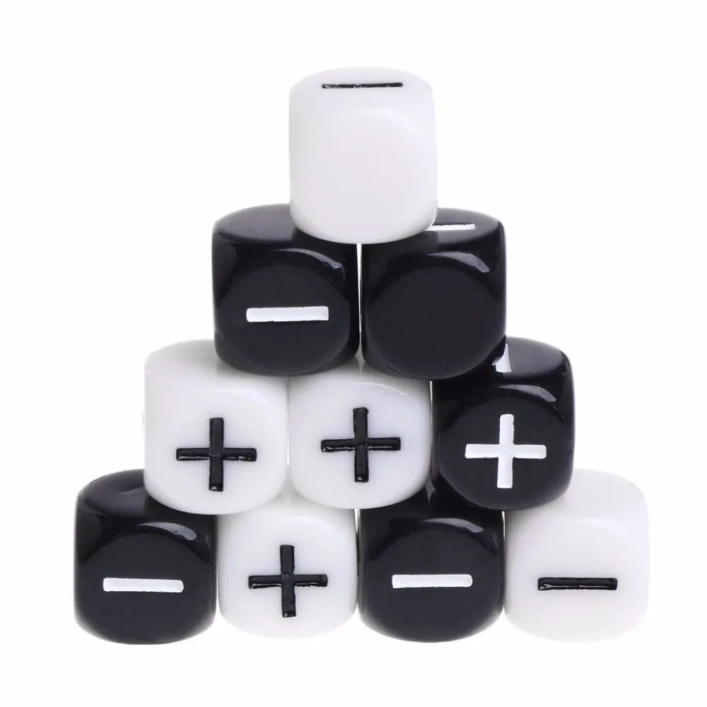 Best 10pcs 15mm Multicolor Acrylic Cube Dice Beads Six Sides Portable Table Games Toy DONG63