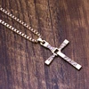 Movie jewelry The Fast and The Furious Toretto Men Classic CROSS Pendant Necklace New Male Necklaces & Pendants Fashion ► Photo 2/6