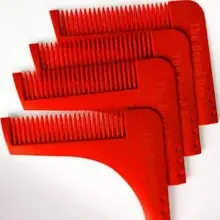 Горячая Борода Брат Борода Формирование Инструмент Секс Мужчина Джентльмен Борода Отделка Шаблон волосы вырезать отделки формования шаблон борода моделирование инструменты