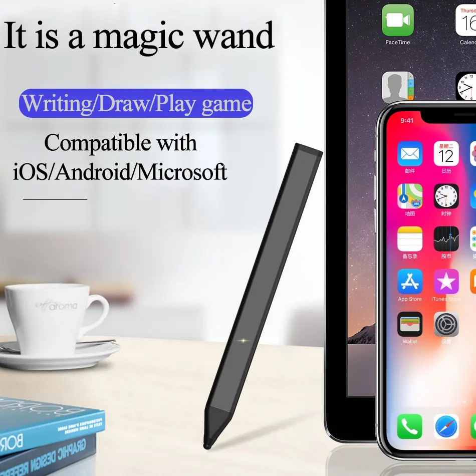 WiWU сенсорный карандаш совместим с IOS/Android универсальный планшет сенсорная ручка для iPad Pro 10,5 12,9 9,7 стилус для Apple Pencil