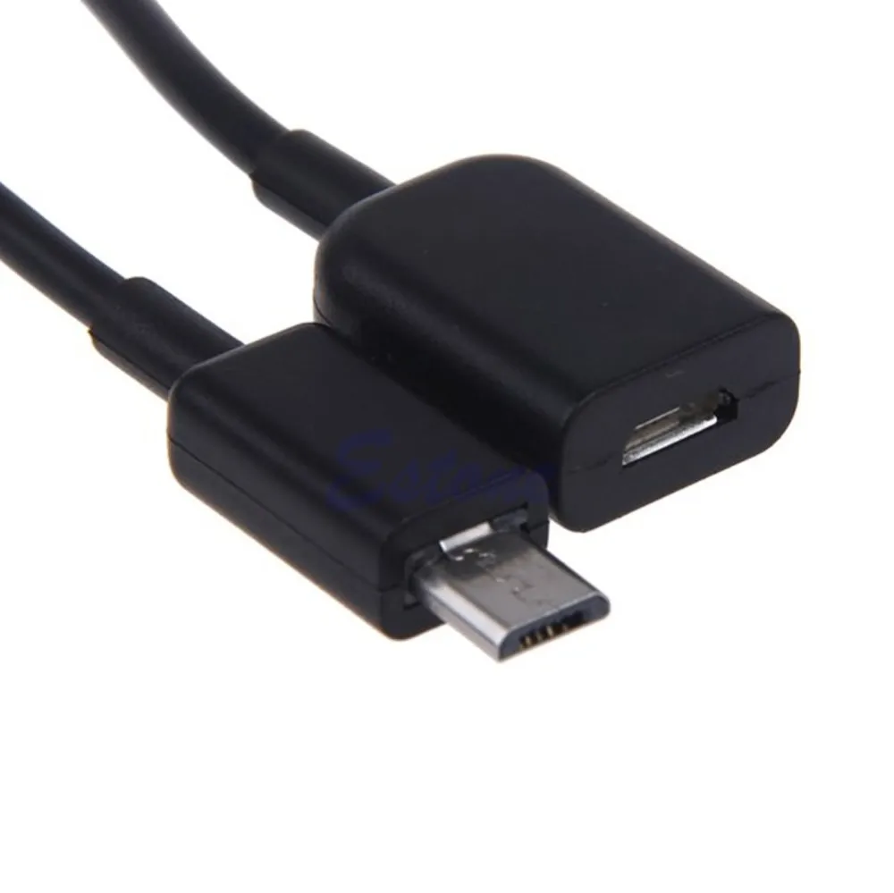 Высокое качество 1 м Micro USB мужчина к Micro USB Женский удлинитель данных зарядный кабель для samsung