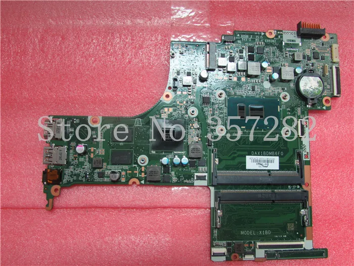 Для HP 15-AB 15-AB110NR 836093-601 DAX1BDMB6F0 I7-6500U серии натуральная материнская плата | Компьютеры